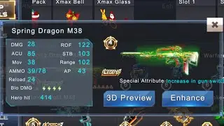 Spring Dragon M38 烈龙改38 Gameplay | Crisis Action 全民枪战