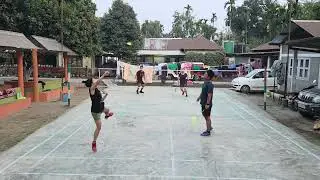 Day 25 of 2026 (Match 1) Miss Dli & Sir Mapuia VS Miss Eni & Sir Tea [Badminton Match]