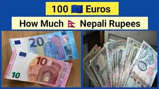 Каков курс 100 евро в непальских рупиях? | Стоимость 100 евро в непальской валюте