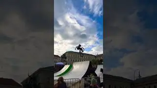 Halfpipe Munich Odeonsplatz 🇩🇪 #skateboarding #skate #munich