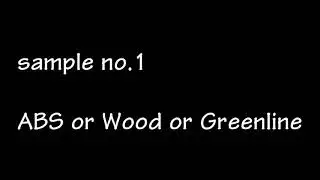 Clarinet Meterial Blind Test 클라리넷 블라인드 테스트