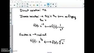Modeling with Power Functions