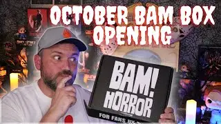 Opening The Bam Box October Horror Box