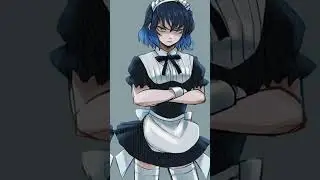Kny boys in maid outfits - Demon Slayer
