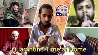 Quarantine Time at Home | Silent Comedy Skit | Bridging Signs | (COVID-19)