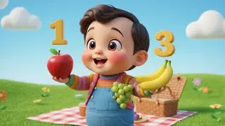 Diversi&oacute;n de Picnic Aprende los N&uacute;meros del 1 | Canciones infantiles educativas | Baby Song Espa&ntilde;ol