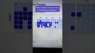 Atualizando meu Habit Tracker ✨ #notion #notionapp #notiontemplate #habittracker #notionwidgets