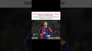 Underrated Midfielder ❤️ #football #frenkiedejong #shorts#viral#fcbarcelona #dejong #trending #barca