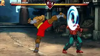 Supreme Sagat vs Kage - Tiger's Fury Nightmare's Approach