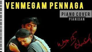 Venmegam Pennaga - Yaaradi Nee Mohini | Easy Piano Notes Tutorial | P I A N I X A N
