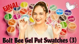 And it's a WRAP |Bolt Bee Gel Pot Swatch & Review (3) 🩷✨️