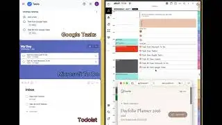 Completing Tasks on Dayfolio: Synced Back to Todoist, Google Tasks & Microsoft To Do