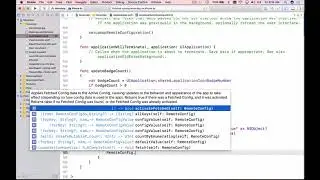 Firebase Remote Config with Swift - 5 -  Fetch and Activate Remote Config Values