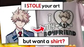 Art Thief Offers To...Send Artist STOLEN Items...