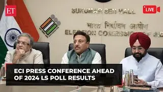 Election Commission holds press conference a day ahead of 2024 Lok Sabha poll results | Live
