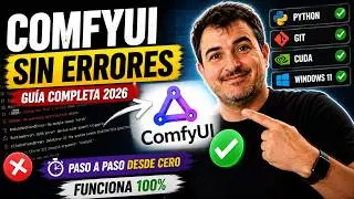 C&oacute;mo instalar ComfyUI en Windows 11 paso a paso (Python, CUDA y bot de Telegram sin censura)