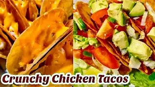 Easy Oven Baked Chicken Tacos Recipe | Taco Tuesday Recipes