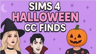SIMS 4 HALLOWEEN CC MUST HAVE