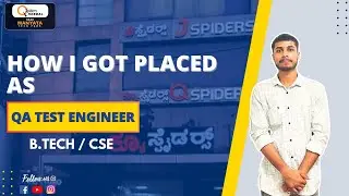 Watch as Ankit Anand Singh shares his journey on landing his dream job as a QA TEST ENGINEER!