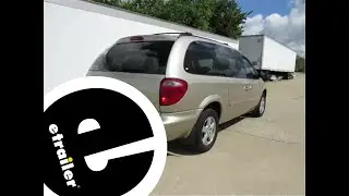 etrailer | Setting up the Curt Trailer Hitch Receiver on a 2007 Dodge Grand Caravan