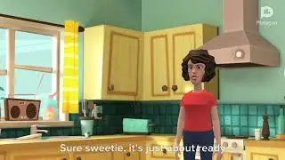Caillou&rsquo;s thanksgiving dinner (plotagon version)