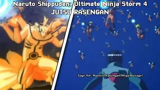ALL RASENGAN JUTSUS IN Naruto Shippuden: Ultimate Ninja Storm 4 #NarutoStorm4 #UltimateJutsu #anime