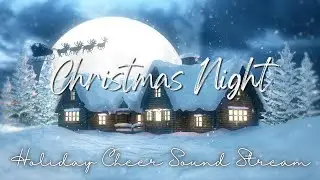 Christmas Night | Relaxing Holiday Cheer ❄️ | Instrumental Music | 10 Hours