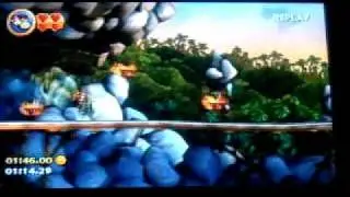 Donkey Kong Country Returns - 1-6 Crazy Cart(Shiny Gold Medal)