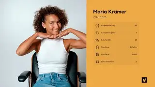 Maria Kr&auml;mer #ABOUTME Model & Kleindarstellerin (Vorstellungsvideo)