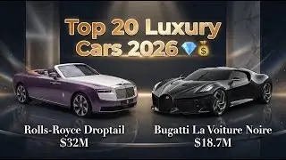 Top 20 Most Luxurious Cars in the World 2026 &ndash; Prices Will Shock You!