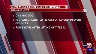 Biden administration rolls out new asylum restrictions mirroring Trump-era policy