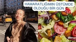 Bİ GÜNDE NELER YİYORUM ? | PİZZA VE HAMBURGER  DETOKSU 😬