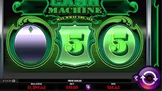 Playing CASH MACHINE FREE PLAY!!!!