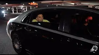 Fans Greeting Suns at Airport after clinching WCF!