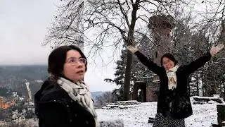 HEIDELBERG | Winter vlog | snow, pancakes & cozy caf&eacute;s 🥞 life in Germnay