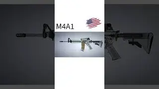 M4A1 gun #shorts #howgunswork