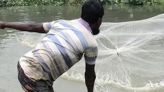 Megla dinew onik mash dhora porche jeleder jale the best adventure fishing life#Fishing