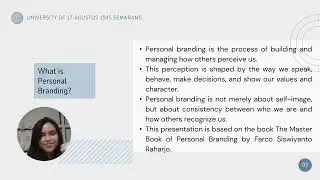 Building Personal Branding Through Speaking and Negotiation Skills - SfPC - Kezia 