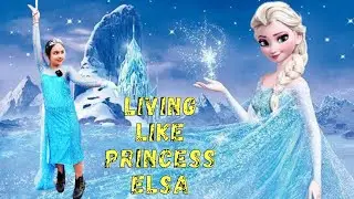 Living Like  Princess Elsa |  Challenge Video #learnwithpriyanshi