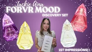 ✨Jackie Aina FORVR MOOD DISCOVERY SET 💎 |1st Impressions| Fine Fragrance Collection