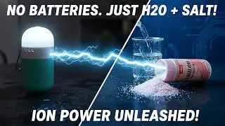 Обзор лампы ION Light: революционная лампа на основе соленой воды (без батареек!)