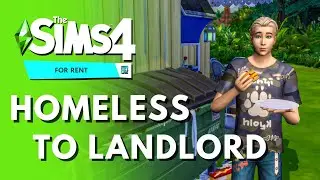 Starting from a Homeless Shelter to a Huge Goal in Sims 4 🔑