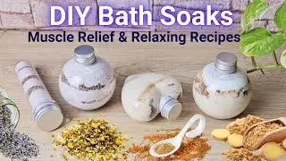 Relax & Soothe Muscles | DIY Bath Soaks | Personal, Spa & Commercial