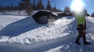 nr.25  Camping area in Norway, next to Swedish border