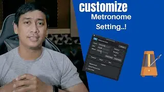 STUDIO ONE TUTORIAL - CUSTOMIZE METRONOME SETTING