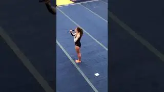 &ldquo;The Star Spangled Banner&rdquo; sung by Kalista Brown at an Olathe West Gymnastics meet