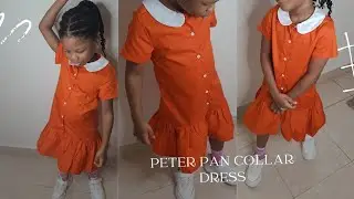 DIY - Peter pan collar dress (sewing tutorial)