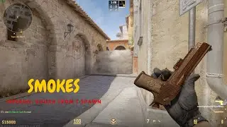 Smoke for Boiler on Inferno &ndash; Perfect Throw from T Spawn!
