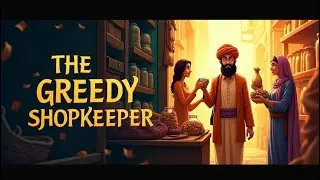 The Greedy Shopkeeper | English Moral Story | Lesson on Generosity