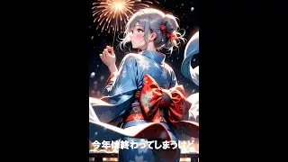 今年は終わってしまうけど